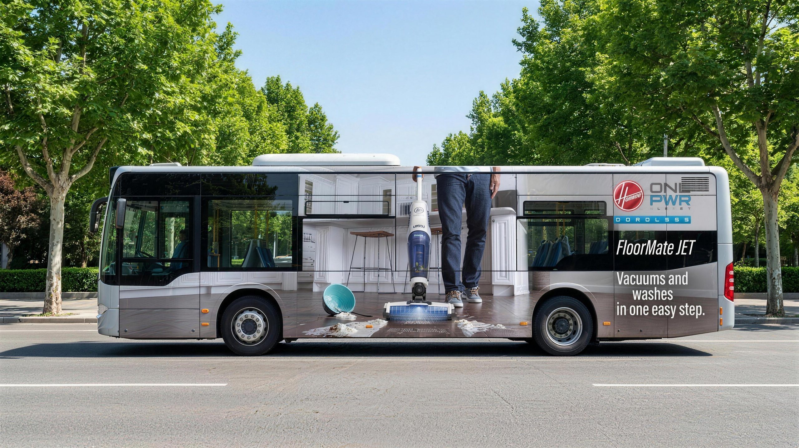 Moving at street level